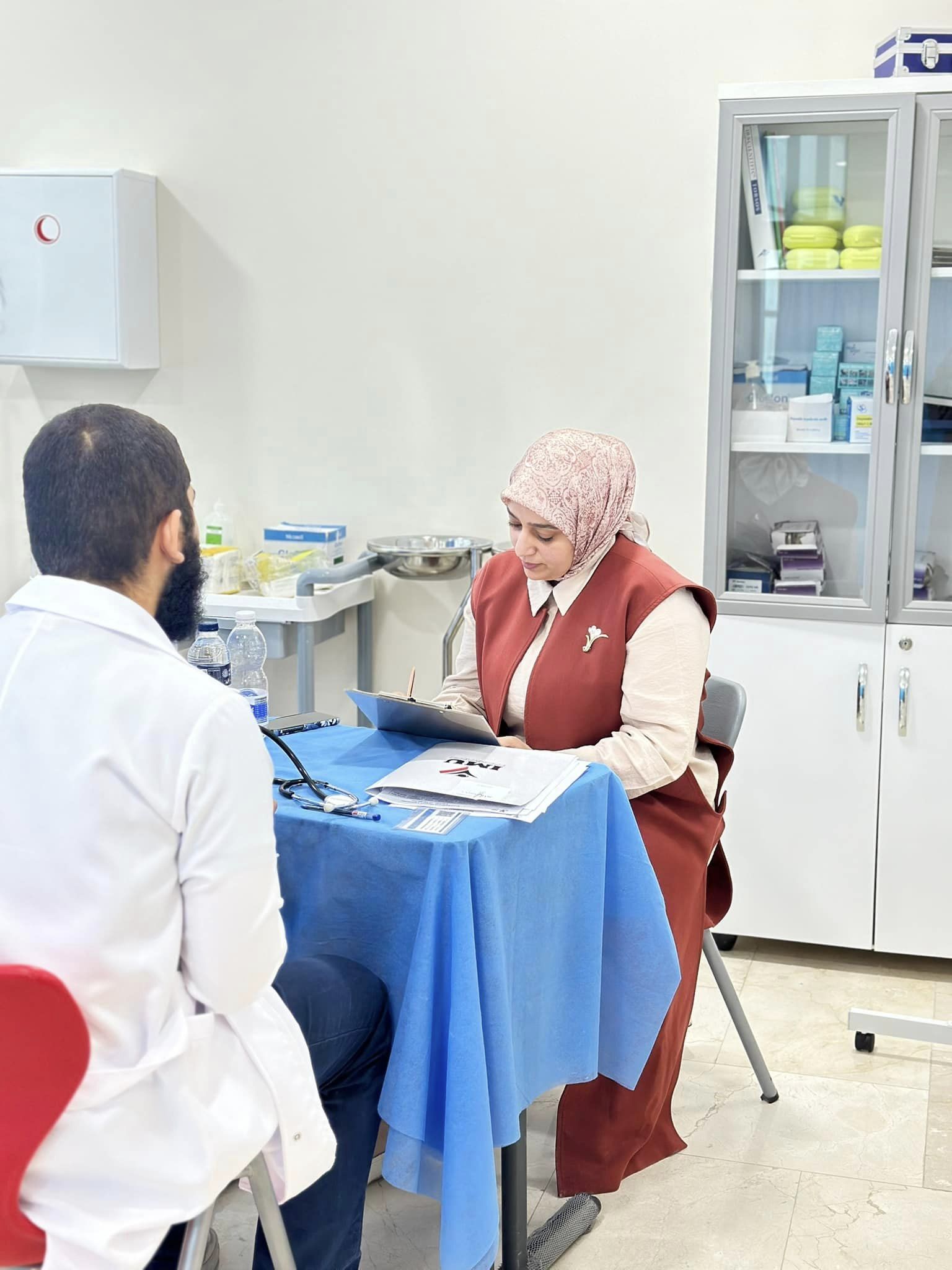 The Clinical Skills Examination at the Clinical Skills Center, Faculty of Medicine, at the International University of Maaref